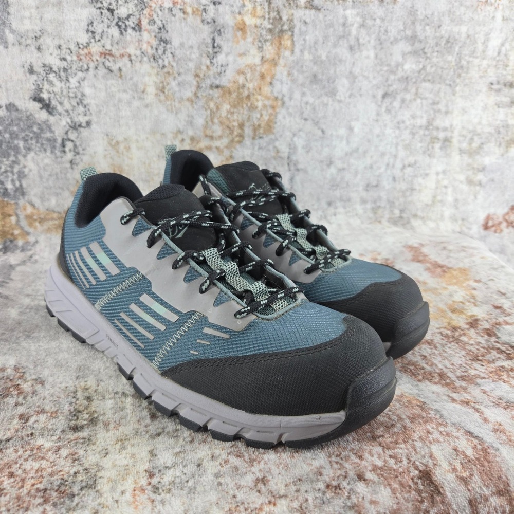 Danner Run Time 3 Work Shoes Womens 10 Black Teal Safety Composite Toe EH Rated